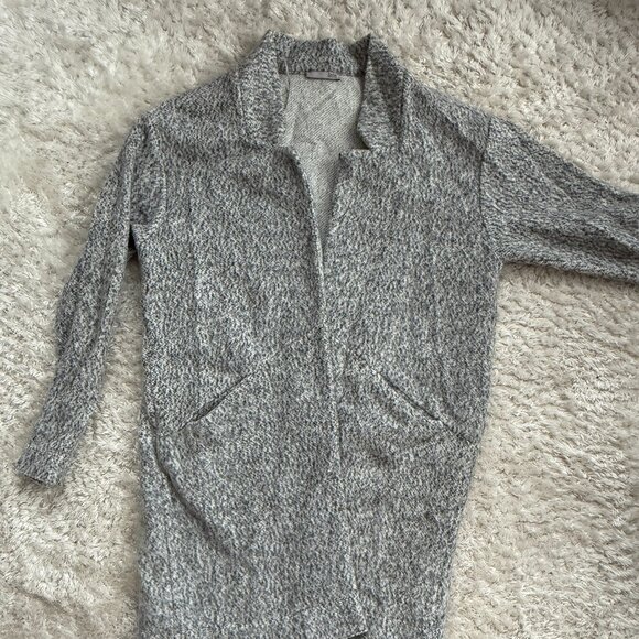 ZARA Collection Light Textured Grey Coat – Size M - Picture 1 of 5